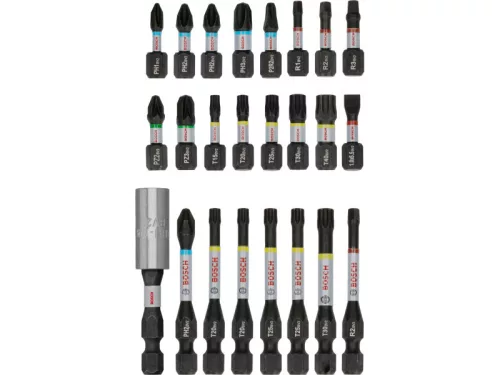BOSCH PRO Impact bithegy készlet 24 részes 1/4" Hex