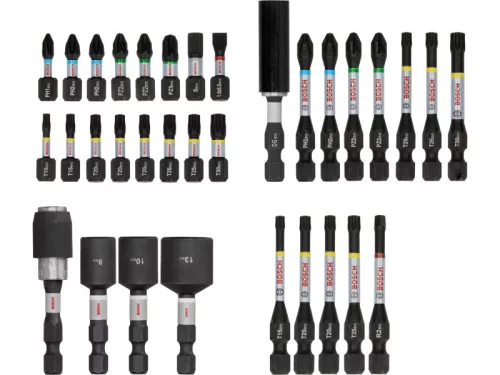 BOSCH PRO Impact bithegy készlet 33 részes 1/4" Hex