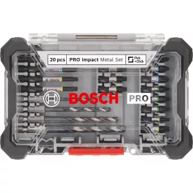   BOSCH PRO Impact bithegy és csigafúró készlet 20 részes 1/4" Hex