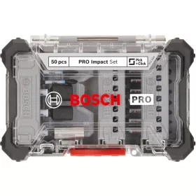 BOSCH PRO Impact bithegy készlet 50 részes 1/4" Hex