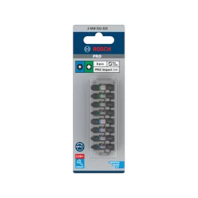   BOSCH PRO Bithegy készlet 8 részes 25 mm (PH1, PH2 x 3, PH3, PZ2 x 2, PZ3) Pick & Click