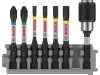 BOSCH PRO Bithegy készlet 7 r. 50 mm + tartó (PH2, PZ2, T15, T20, T25, T30) Pick & Click