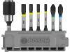 BOSCH PRO Bithegy készlet 7 r. 50 mm + tartó (PH2, PZ2, T15, T20, T25, T30) Pick & Click