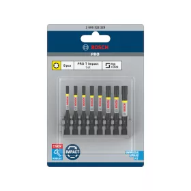   BOSCH PRO Bithegy készlet 8 részes 55 mm (T15, T20 x 2, T25 x 2, T30 x 2, T40) Pick & Click