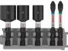 BOSCH PRO Bithegy és csavarbehajtó klt. 5 részes 50 mm (PH2,PZ2 / 8,10,13 mm) Pick & Click