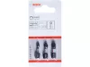 BOSCH Bithegy készlet 3 részes PZ1 / PZ2 / PZ3 x 25 mm Impact Control