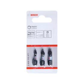   BOSCH Bithegy készlet 3 részes PZ1 / PZ2 / PZ3 x 25 mm Impact Control