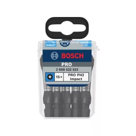   BOSCH PRO Impact bihegy PH2 x 55 mm Tic Tac dobozban 1/4" Hex (15 db)