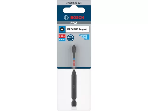 BOSCH PRO Impact bithegy PH2 x 90 mm 1/4" Hex