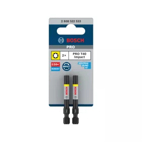 BOSCH PRO Impact bithegy T40 x 55 mm 1/4" (2 db)