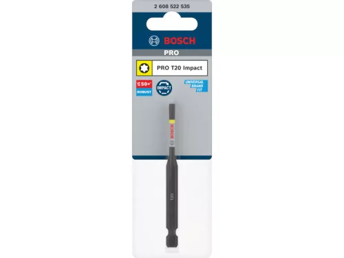 BOSCH PRO Impact bithegy T20 x 90 mm 1/4" Hex