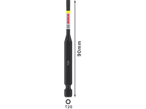 BOSCH PRO Impact bithegy T20 x 90 mm 1/4" Hex