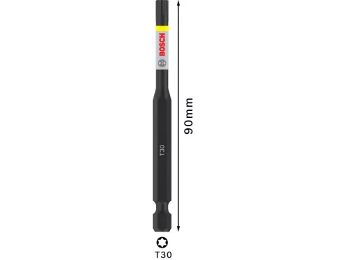 BOSCH PRO Impact bithegy T30 x 90 mm 1/4" Hex