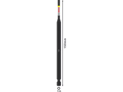 BOSCH PRO Impact bithegy T25 x 150 mm 1/4" Hex