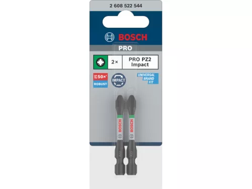 BOSCH PRO Impact bithegy PZ2 x 55 mm 1/4" (2 db)