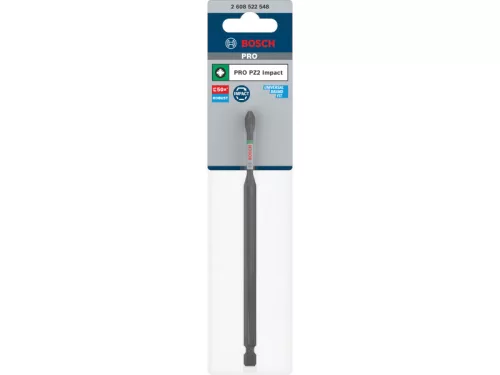 BOSCH PRO Impact bithegy PZ2 x 150 mm 1/4" Hex