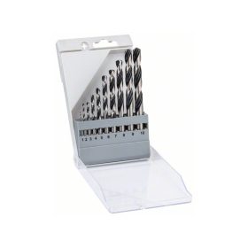   BOSCH Csigafúró készlet 10 részes 1,0 - 10,0 mm HSS PointTeQ