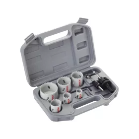   BOSCH Körkivágó készlet 9 részes villanyszerelőknek Standard HSS-bimetál