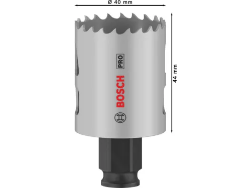 BOSCH PRO Körkivágó 40 mm (8% kobalttal) PC PLUS Multi Material