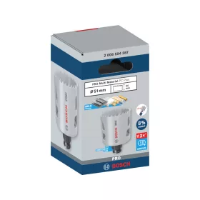   BOSCH PRO Körkivágó 51 mm (8% kobalttal) PC PLUS Multi Material