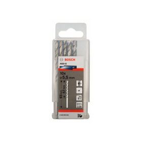 BOSCH Csigafúró 5,5 x 93/57 mm 135° HSS-G DIN 338 (10 db)