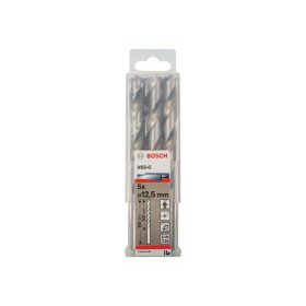   BOSCH Csigafúró 12,5 x 151/101 mm 135° HSS-G DIN 338 (5 db)
