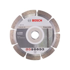   BOSCH Gyémánt vágókorong 150 x 2,0 x 10 x 22,2 mm szegmentált Standard for Concrete