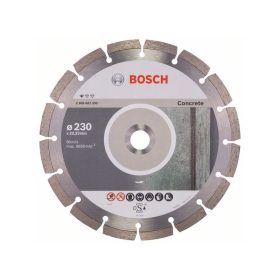   BOSCH Gyémánt vágókorong 230 x 2,3 x 10 x 22,2 mm szegmentált Standard for Concrete