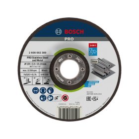   BOSCH PRO Vágókorong inox/fémre 125 x 2,5 x 22,2 mm 3 in 1 A 46 S BF (oSa)