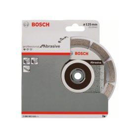  BOSCH Gyémánt vágókorong 125 x 1,6 x 10,0 x 22,2 mm szegmentált Professional for Abrasive