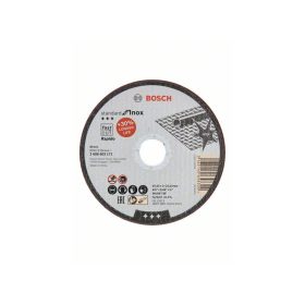   BOSCH Vágókorong fémre 125 x 1,0 x 22,2 mm inox egyenes WA 60 T BF Rapido