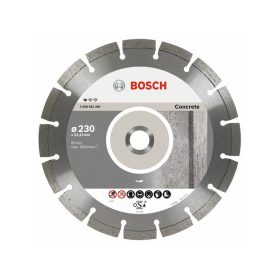   BOSCH Gyémánt vágókorong 230 x 2,3 x 10 x 22,2 mm szegmentált Standard for Concrete (10 db)