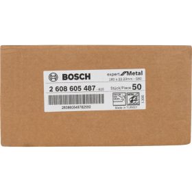 BOSCH Fíbertárcsa fémre 180 x 22,2 mm / P80