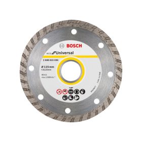   BOSCH Gyémánt vágókorong 115 x 2,0 x 7,0 x 22,2 mm Turbo ECO for Universal (10 db)