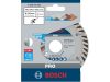 PRO Multi Material Gyémánt vágókorong 115 x 2,0 x 10 x 22,2 mm szegmentált