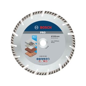   BOSCH Gyémánt vágókorong 230 x 2,6 x 10 x 22,2 mm szegmentált Multi Material