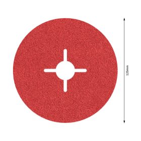   BOSCH PRO Fíbertárcsa inoxhoz 125 x 22,2 mm / P60 kerámia csemcsés