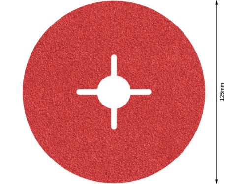 BOSCH PRO Fíbertárcsa inoxhoz 125 x 22,2 mm / P60 kerámia csemcsés