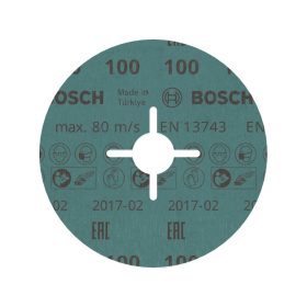   BOSCH PRO Fíbertárcsa inoxhoz 125 x 22,2 mm / P100 kerámia csemcsés