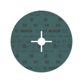   BOSCH PRO Fíbertárcsa inoxhoz 180 x 22,2 mm / P50 kerámia csemcsés