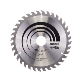   BOSCH Fűrésztárcsa fához 184 x 30 x 2,6 mm / 36T Optiline Wood ATB