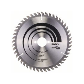   BOSCH Fűrésztárcsa fához 190 x 30 x 2,6 mm / 48T Optiline Wood ATB