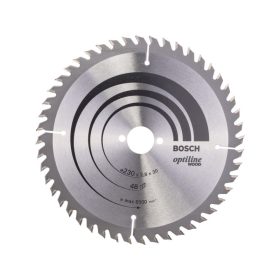   BOSCH Fűrésztárcsa fához 230 x 30 x 2,8 mm / 48T Optiline Wood ATB