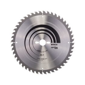   BOSCH Fűrésztárcsa fához 300 x 30 x 3,2 mm / 48T Optiline Wood ATB / UW