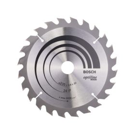   BOSCH Fűrésztárcsa fához 235 x 30/25 x 2,8 mm / 24T Optiline Wood ATB