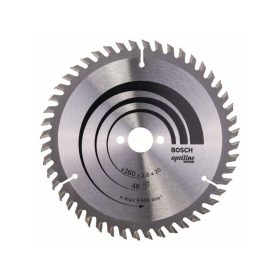   BOSCH Fűrésztárcsa fához 160 x 20/16 x 2,6 mm / 48T Optiline Wood ATB