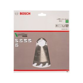   BOSCH Fűrésztárcsa fához 190 x 30 x 2,0 mm / 24T Optiline Wood ATB
