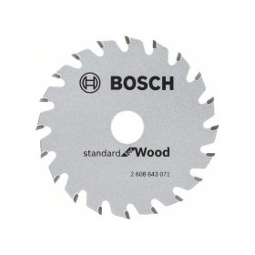   BOSCH Fűrésztárcsa fához 85 x 15 x 1,1 mm / 20T Standard For Wood
