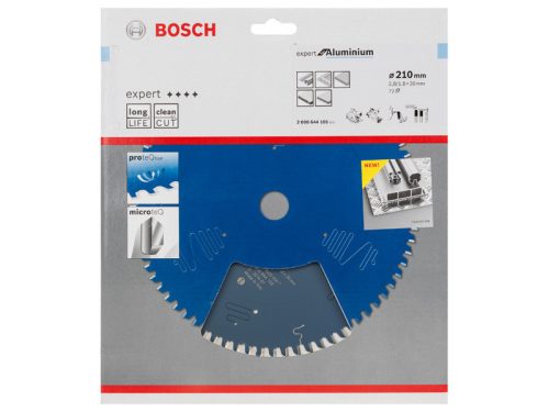 BOSCH Fűrésztárcsa alumíniumhoz 210 x 30 x 2,8 mm / 72T Expert for Aluminium