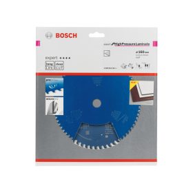   BOSCH Fűrésztárcsa laminált lapokhoz 160 x 20 x 2,2 mm / 48T Expert for High Pressure Laminate
